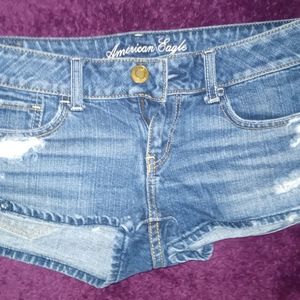 american eagle outfitters jean shorts size 4